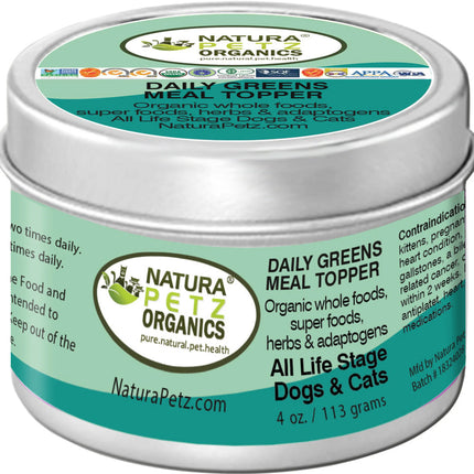 Daily Greens Glow Multi Vitamin Mineral Meal Topper Pets