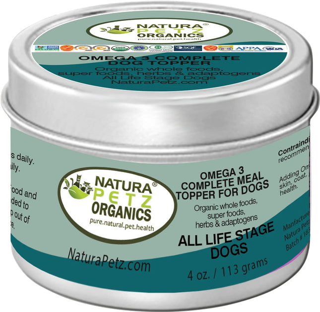 Omega 3 and 6 Complete Meal Topper for Dogs and Cats