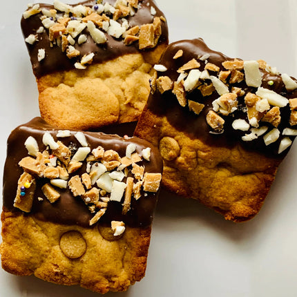 All Natural Peanut Butter Bark Bar Treat Preservative Free