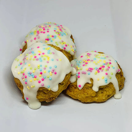 Snicker Poodle Cake Balls All Natural Vanilla Icing