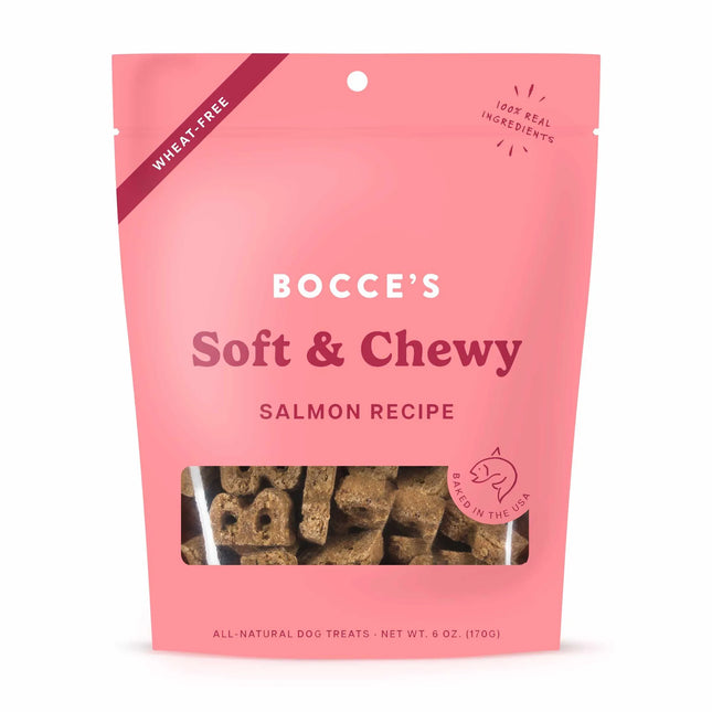 Bocces Bakery Salmon Soft And Chewy Dog Treats 6oz