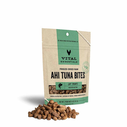 Vital Essentials FreezeDried Ahi Tuna Bites Cat Treats