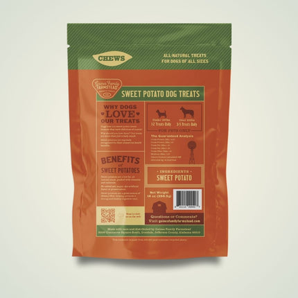 All Natural Sweet Potato Chews for Dogs Made in USA