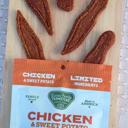 Soft Chicken and Sweet Potato Fillets Treats for Training