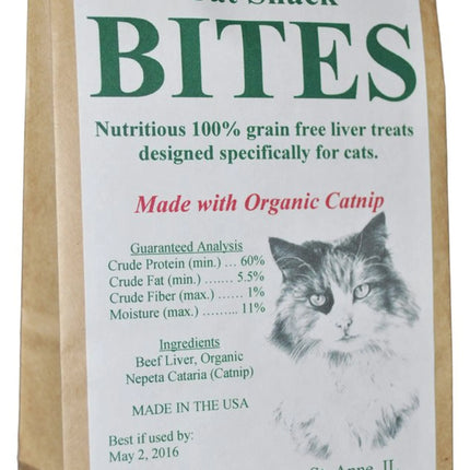 Dr Becker Cat Snack Beef Liver With Organic Catnip Deluxe