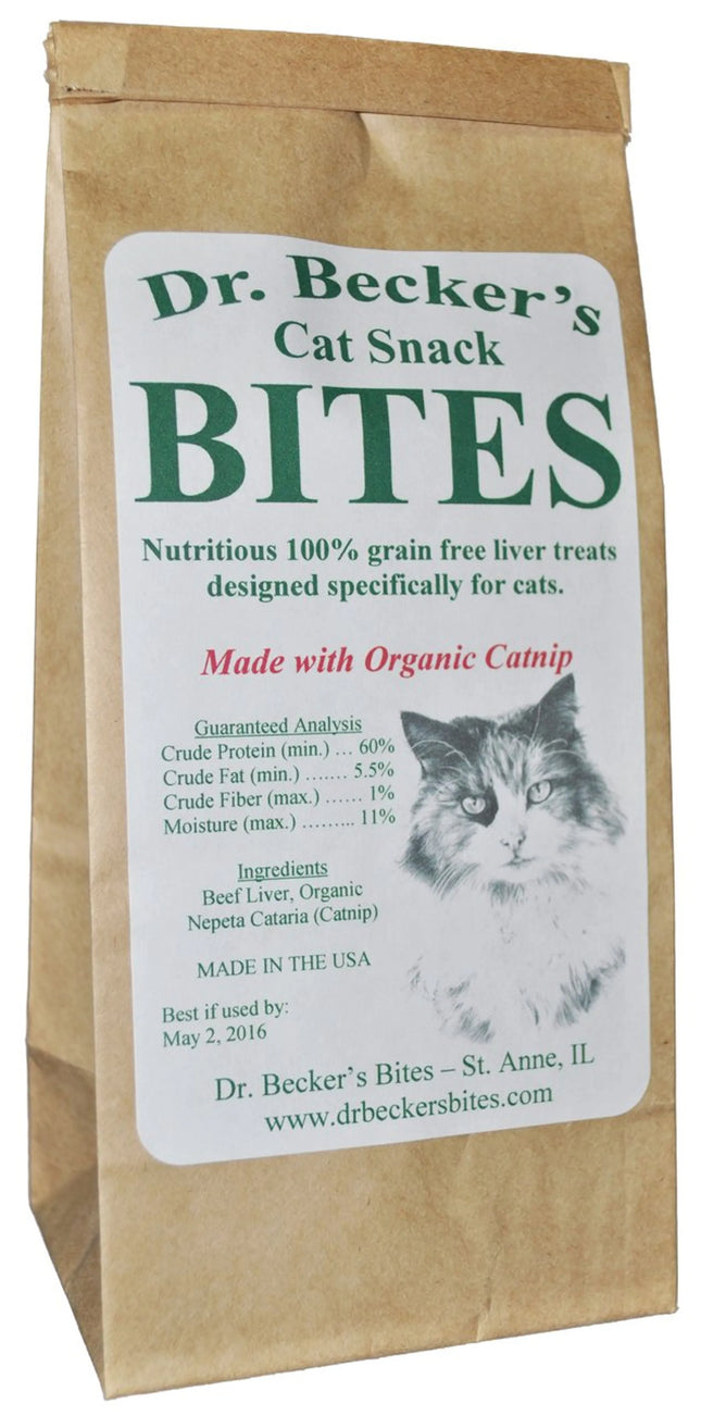 Dr Becker Cat Snack Beef Liver With Organic Catnip Deluxe