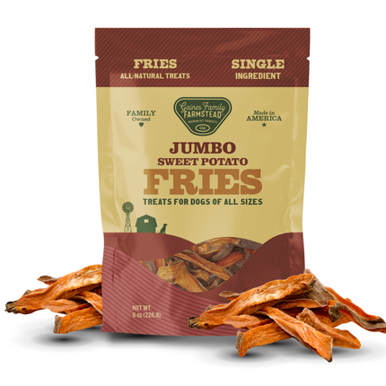 Jumbo Sweet Potato Fries Chewy Slow Baked Snack With Fiber