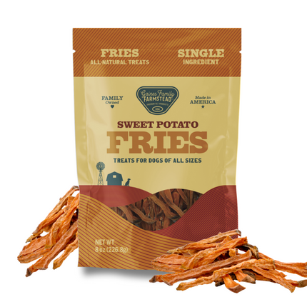 Sweet Potato Fries Dog Treats Real Whole Food Baked Snack