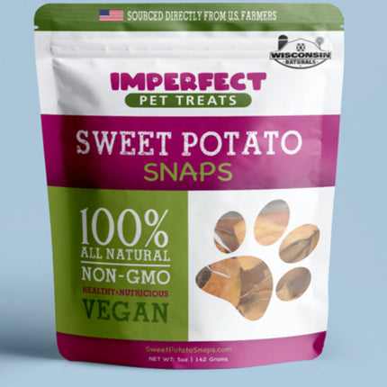 Sweet Potato Snaps All Natural Pet Treats Wisconsin