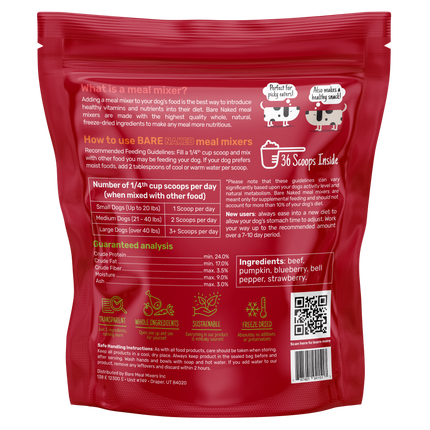 Beef Liver Trail Mix 12oz Freeze Dried Protein And Veggies