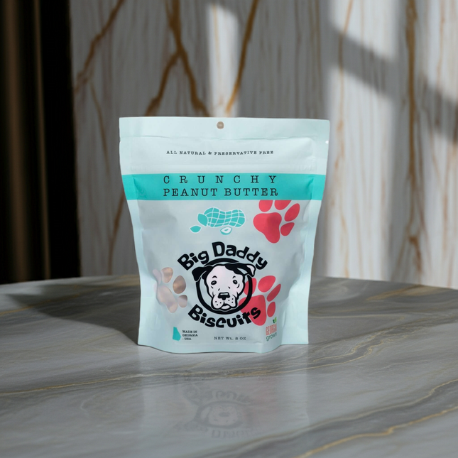 All Natural Crunchy Peanut Butter Dog Dental Treats