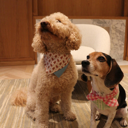 Gingerbread Joy Handmade Bandana For Dogs Christmas Cheer
