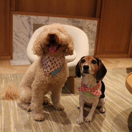 Gingerbread Joy Handmade Bandana For Dogs Christmas Cheer