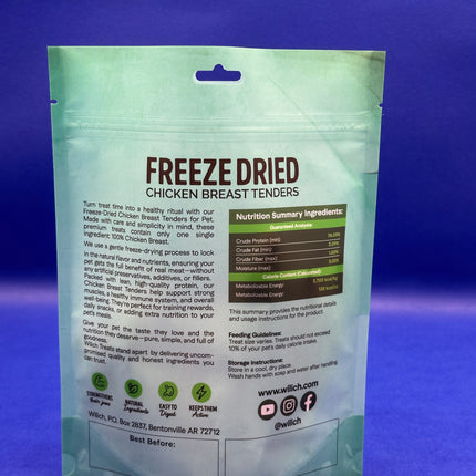 Freeze Dried Raw Chicken Tender Pet Treats For Pets