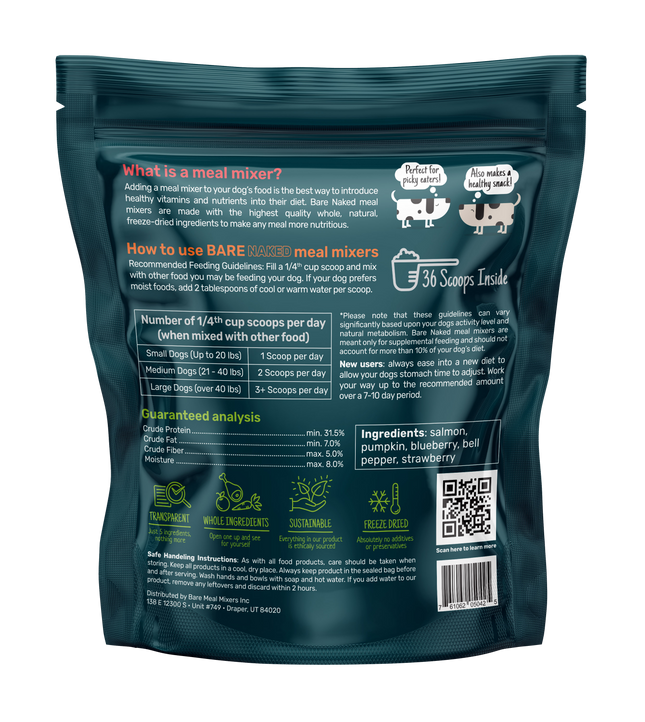 Sockeye Salmon Trail Mix 12oz Five Ingredient Snack